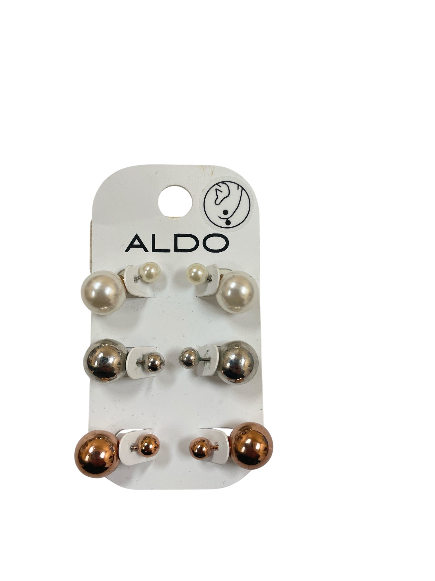 Earrings Stud By Aldo In Multi, Size:03 Piece Set
