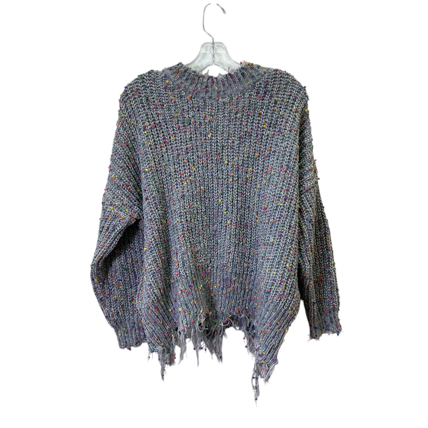 Sweater By Main Strip In Grey, Size:M