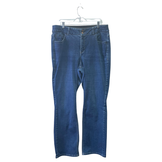 Jeans Boot Cut By Lane Bryant In Blue, Size:18