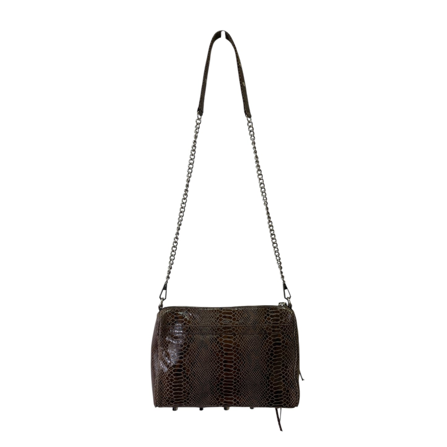 Crossbody Designer By Rebecca Minkoff In Brown, Size:Medium