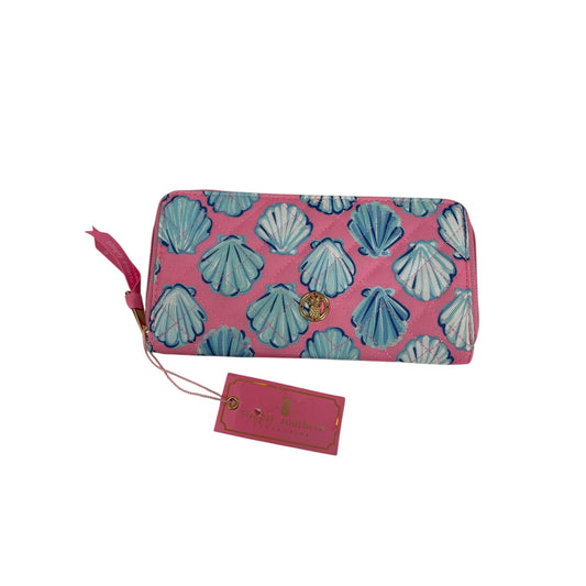 Wallet By Simply Southern In Blue & Pink, Size:Large