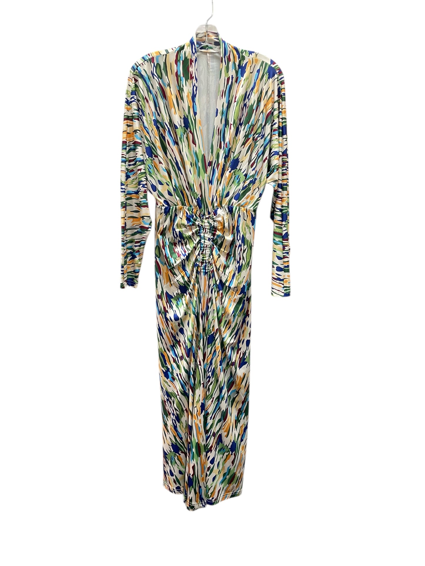Dress Casual Maxi By Shein In Multi, Size:L