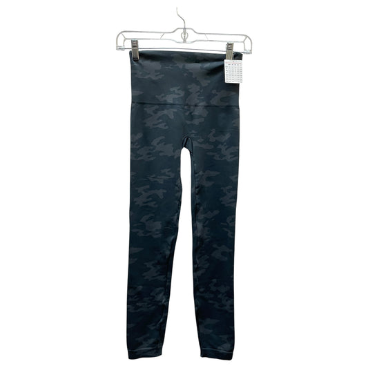 Athletic Leggings By Spanx In Camouflage Print, Size:M