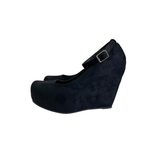 Shoes Heels Wedge By Shi by Journeys In Black, Size:11