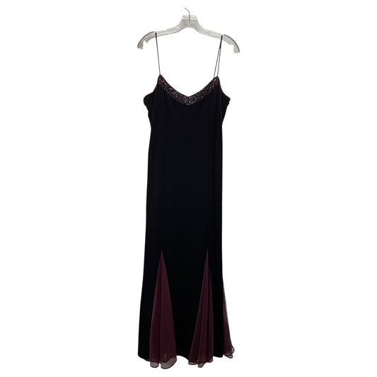 Dress Party Long By Jessica Howard In Purple, Size:14