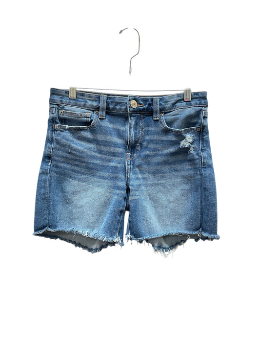 Shorts By American Eagle In Blue Denim, Size:8
