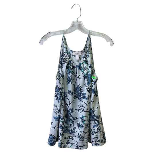 Top Sleeveless By Loft In Blue, Size:L