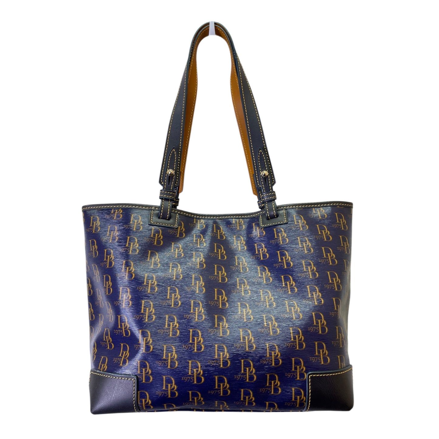 Handbag Designer By Dooney And Bourke In Navy, Size:Medium