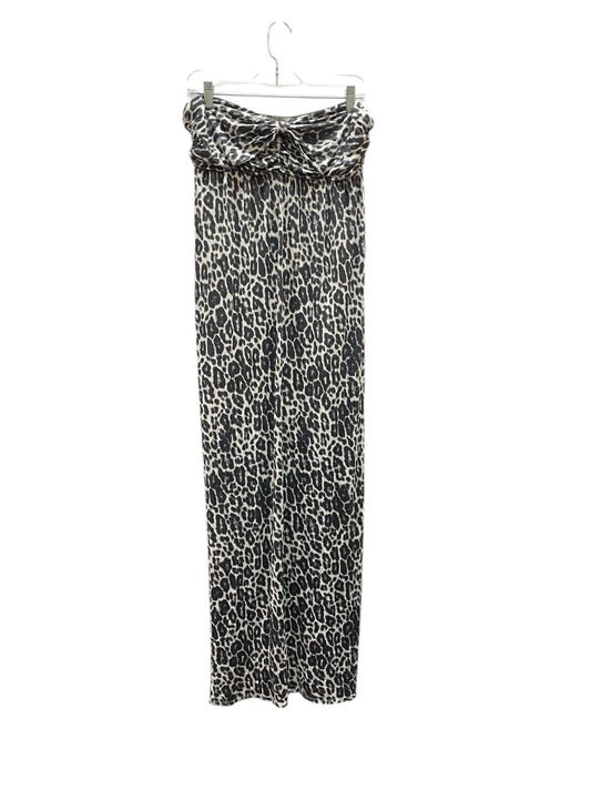 Dress Casual Maxi By Guess In Animal Print, Size:M