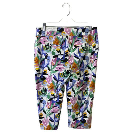 Pants Cropped By Chicos In Multi, Size:6