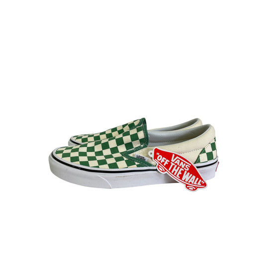 Shoes Sneakers By Vans In Green, Size:6.5