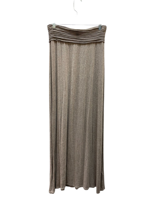 Dress Casual Maxi By Max Studio In Taupe, Size:M