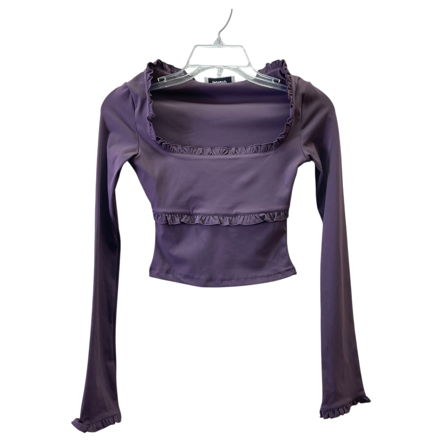 Top Ls By GUIZIO In Purple, Size:Xxs