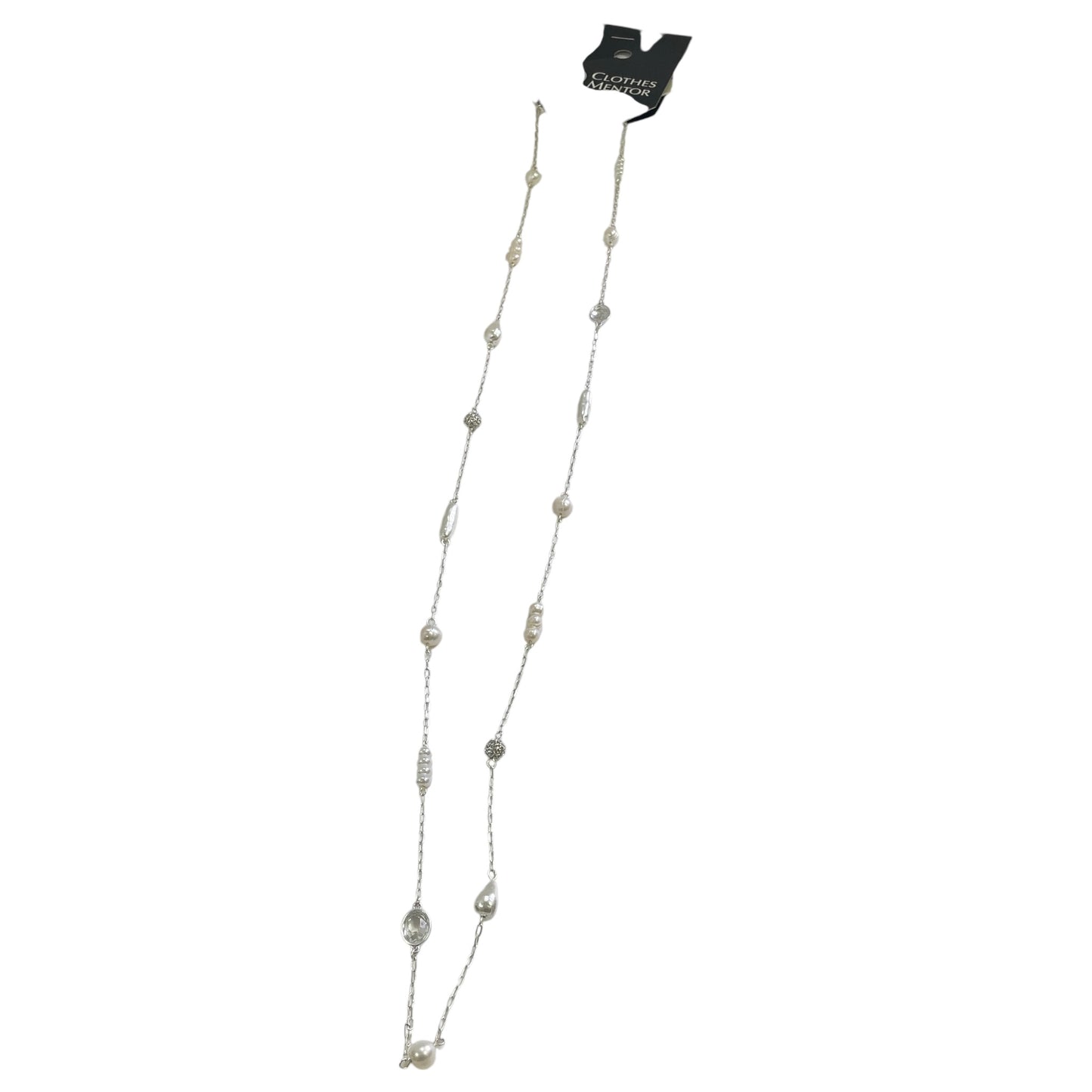 Necklace Other By Tommy Bahama In Silver & White