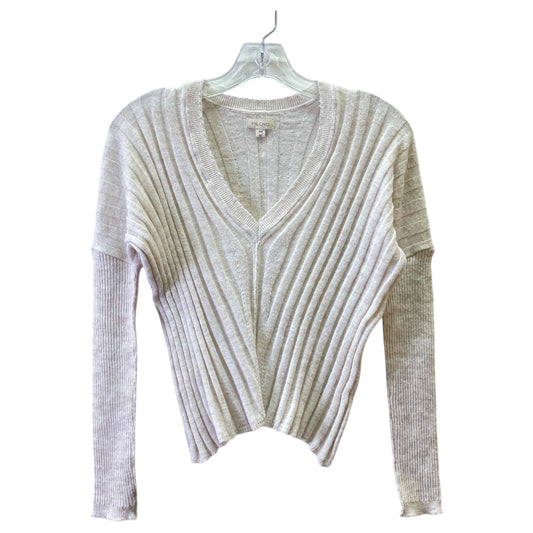Sweater By Pilcro In Beige, Size:Xxs