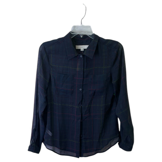 Top Ls By Loft In Navy, Size:S