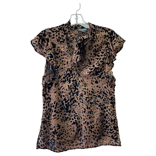 Top Ss By Bebe In Black & Gold, Size:Xxs