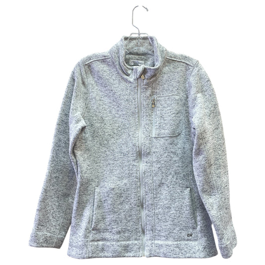 Jacket Fleece By Calvin Klein In Grey, Size:M