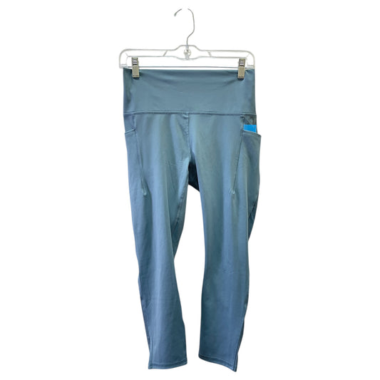Athletic Leggings By Rbx In Blue, Size:M