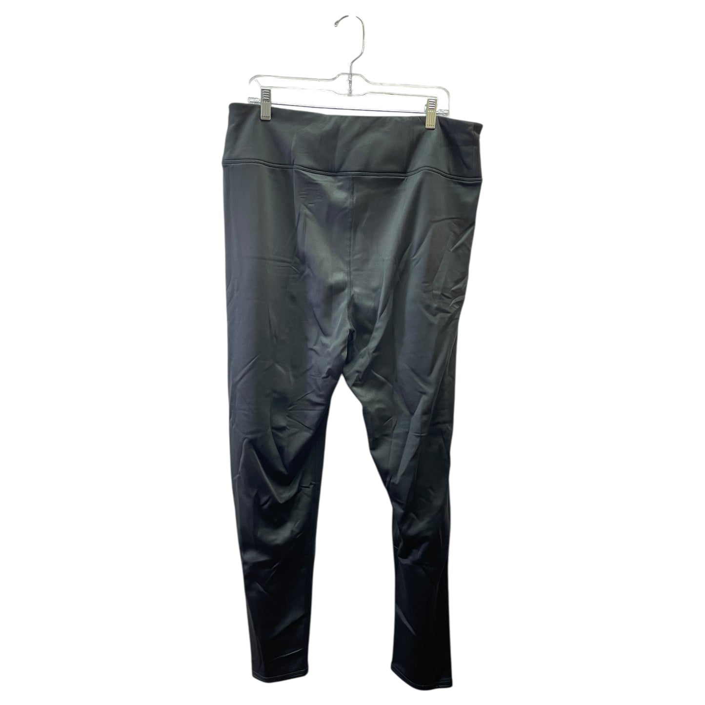 Athletic Leggings By Cuddl Duds In Black, Size:Xl