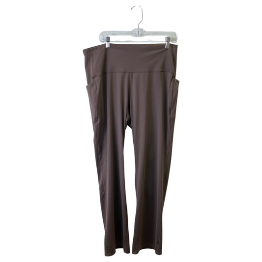 Athletic Leggings By All In Motion In Brown, Size:Xl