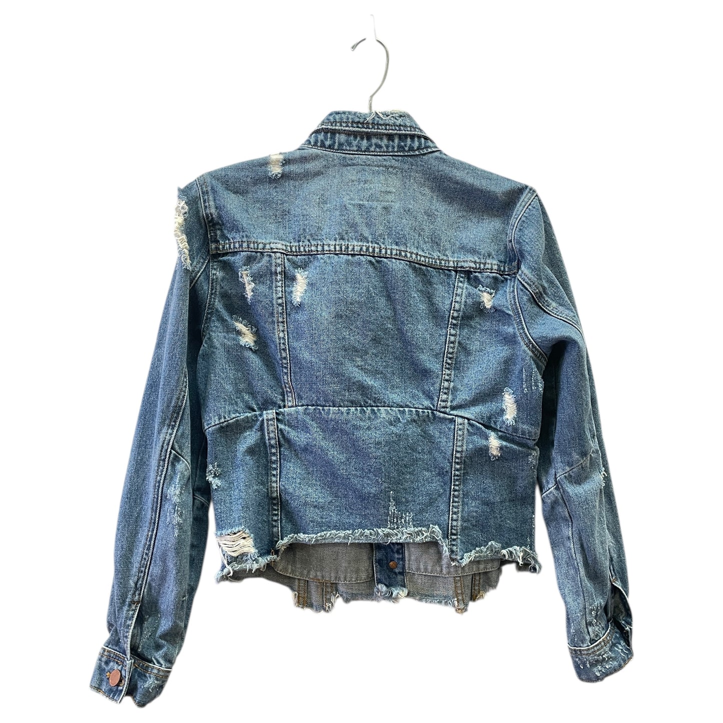 Jacket Denim By Blanknyc In Blue Denim, Size:S