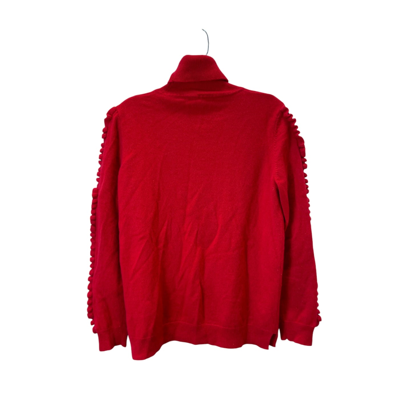 Sweater Designer By Neiman Marcus In Red, Size:Xl