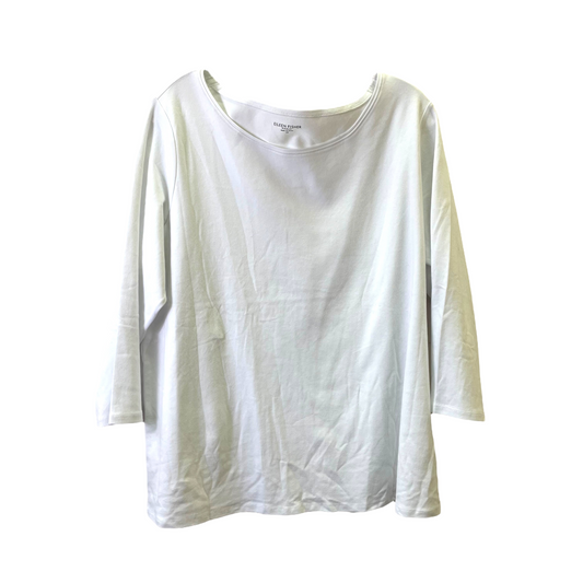 Top Long Sleeve Basic By Eileen Fisher  Size: 1x