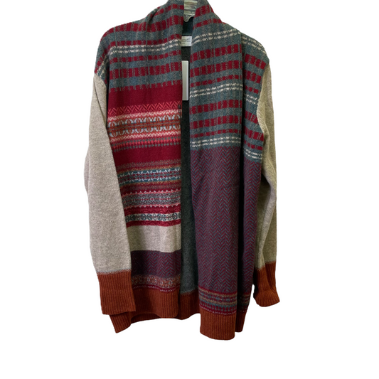 Sweater Cardigan Designer By Eribe Scotland Size: L