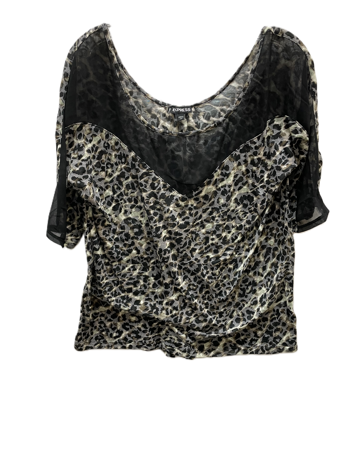 Top 3/4 Sleeve By Express  Size: L