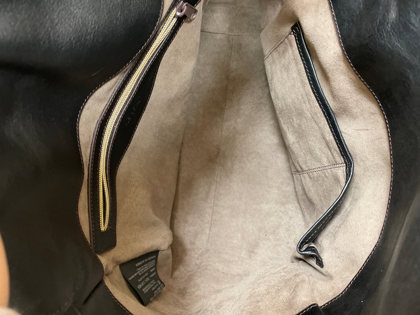 Handbag Leather By Melda  Size: Large