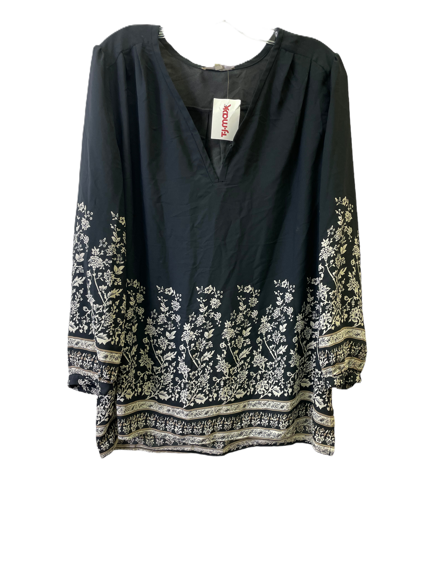 Top 2pc 3/4 Sleeve By Joan Vass  Size: L