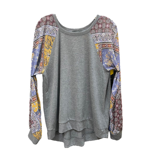 Top Long Sleeve By Agb  Size: L