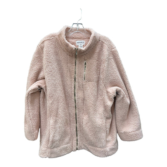 Jacket Faux Fur & Sherpa By For The Republic  Size: 3x