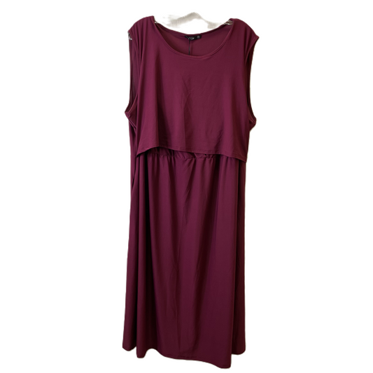 Dress Casual Midi By Lily  Size: 3x