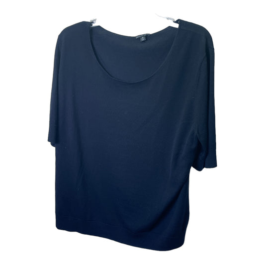 Top Short Sleeve By Lafayette 148  Size: 2x