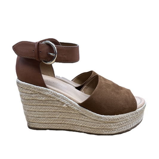 Sandals Heels Wedge By Nine West  Size: 7.5